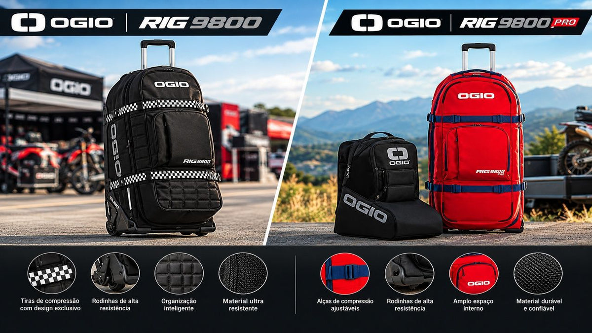 Rig 9800 x Rig 9800 Pro: Qual Bolsa Escolher?